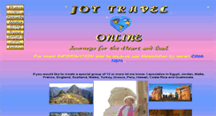 Desktop Screenshot of joytravelonline.com